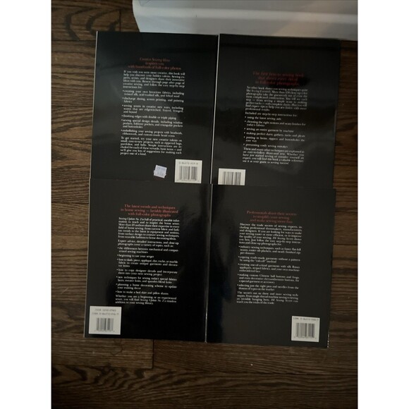 Lot of 4 Singer Creative Sewing Vintage 80s Soft Cover Books Guides How to - Picture 4 of 4